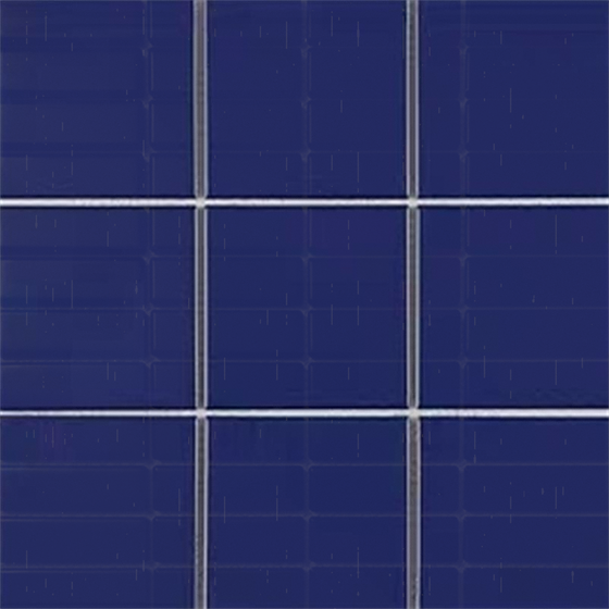 Mosaic 3D Model – Blue Wall Tile Design