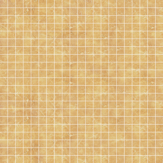Yellow Mosaic Wall Tile 3D Model 45x45