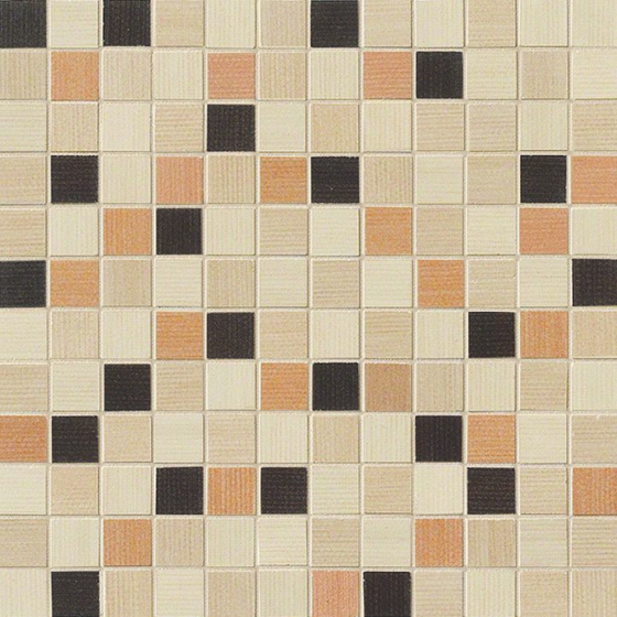 Wood Color Mosaic Tile 3D Model for Stylish Spaces