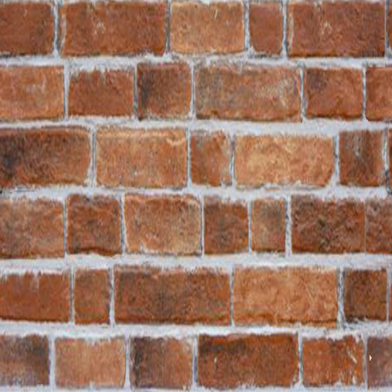Earth Color Wall Brick 3D Model for Interior Design