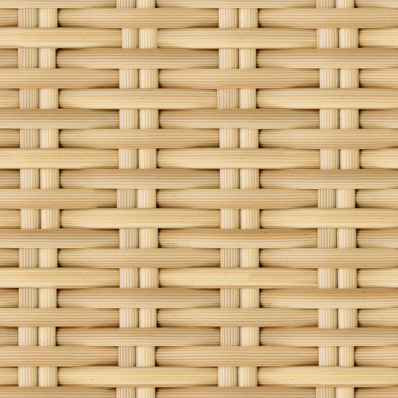 Real-Time Rattan Material 3D Model in Brown