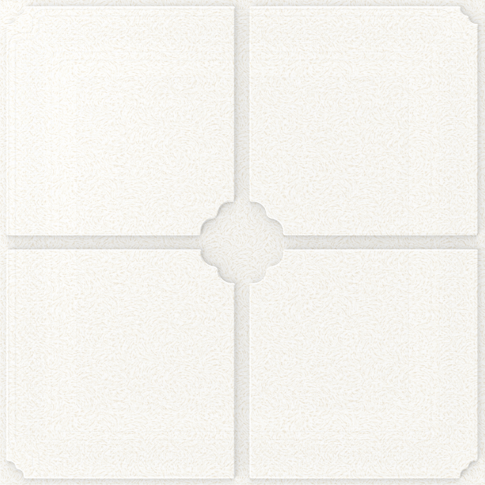 Gray Square Plate 3D Model for Stylish Displays