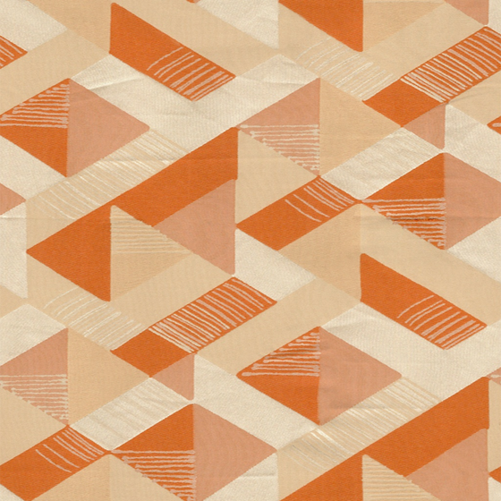 Orange Linen Fabric Real-Time Materials 3D Model