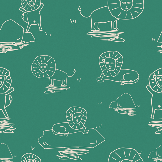 Modern Polyester Fabric 3D Model in Green