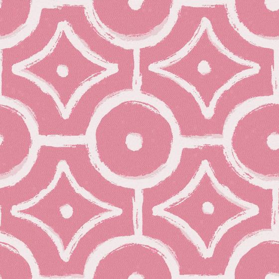 Pink Linen Fabric Material 3D Model
