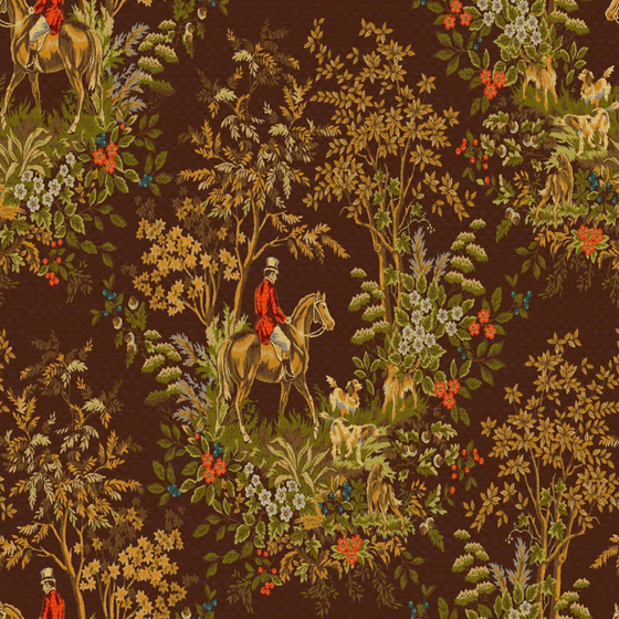 Real-Time Material - Brown Linen Fabric for Interior Use