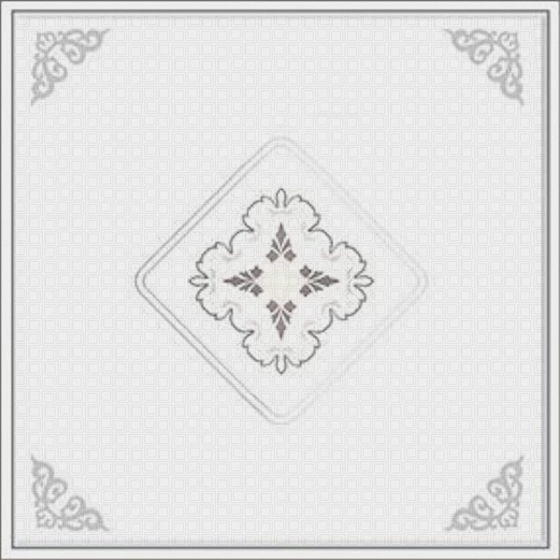 Stylish Gray Aluminum Buckle Board Material 3D Model