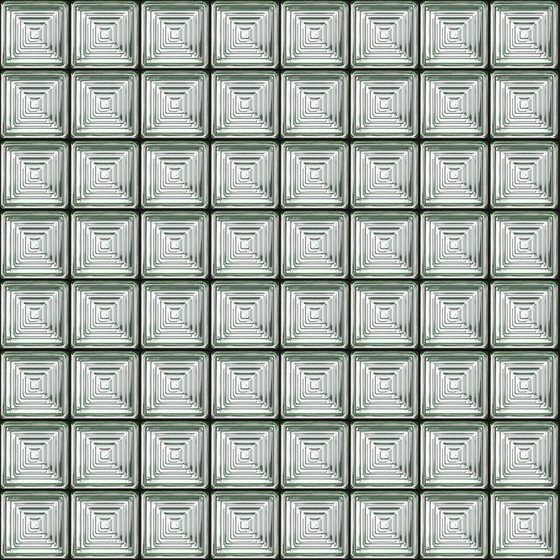 High-Definition Glass Block Pattern 3D Model in Black