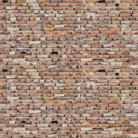 Real-Time Material Building Brick 3D Model in Earth Color