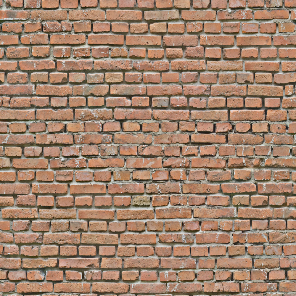 Real-Time Building Brick Material 3D Model in Brown