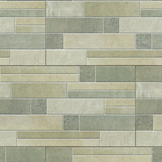 Green Ceramic Tile Material for Building - Real-Time