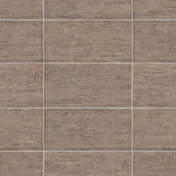 Brown Building Ceramic Tile 3D Model