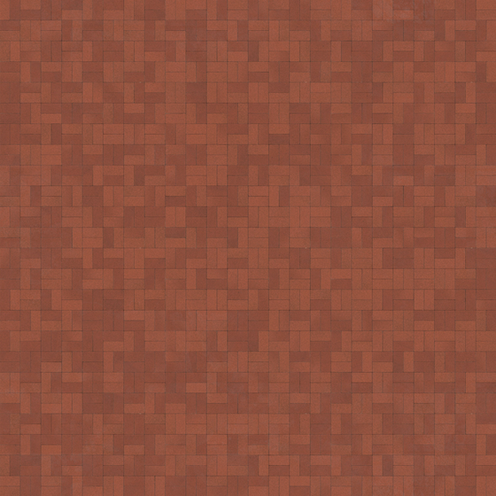 Real-Time Ceramic Tile Material 3D Model in Brown