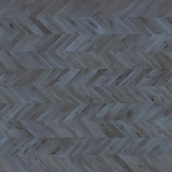 Real-Time Herringbone Wood Floor Material in Gray