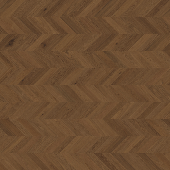 Real-Time Material Wood Floor Herringbone Board in Brown