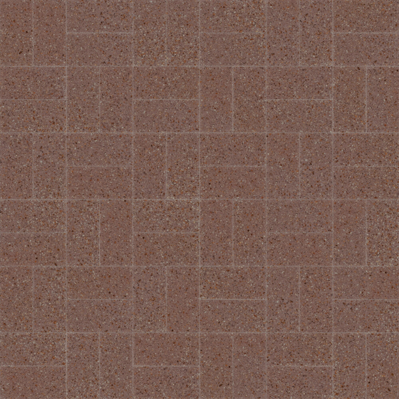 Real-Time Ceramic Tile 3D Model in Brown for Interiors
