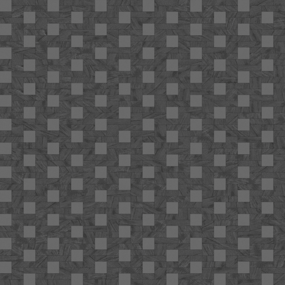 Real-Time Ceramic Tile Material 3D Model in Gray