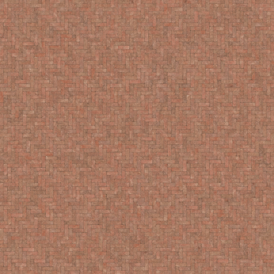 Real-Time Building Ceramic Tile Material 3D Model in Brown