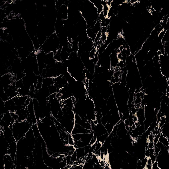 Black Real-Time Stone Material 3D Model for Modern Interiors