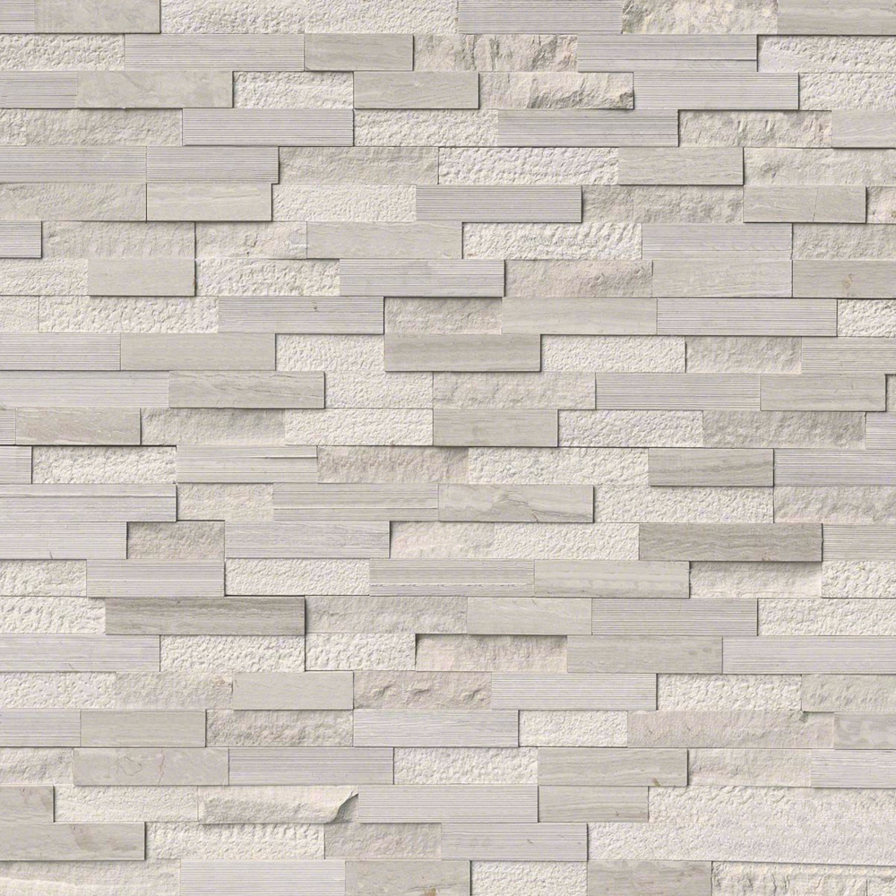 White stone brick