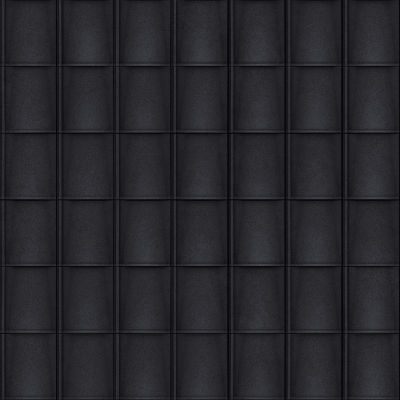 Semi-Matte Pottery Tile 3D Model in Gray