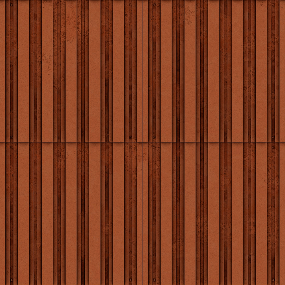 Semi-matte pottery tile