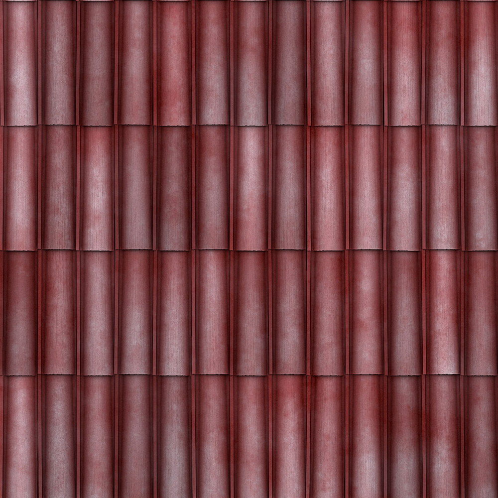 Semi-matte pottery tile