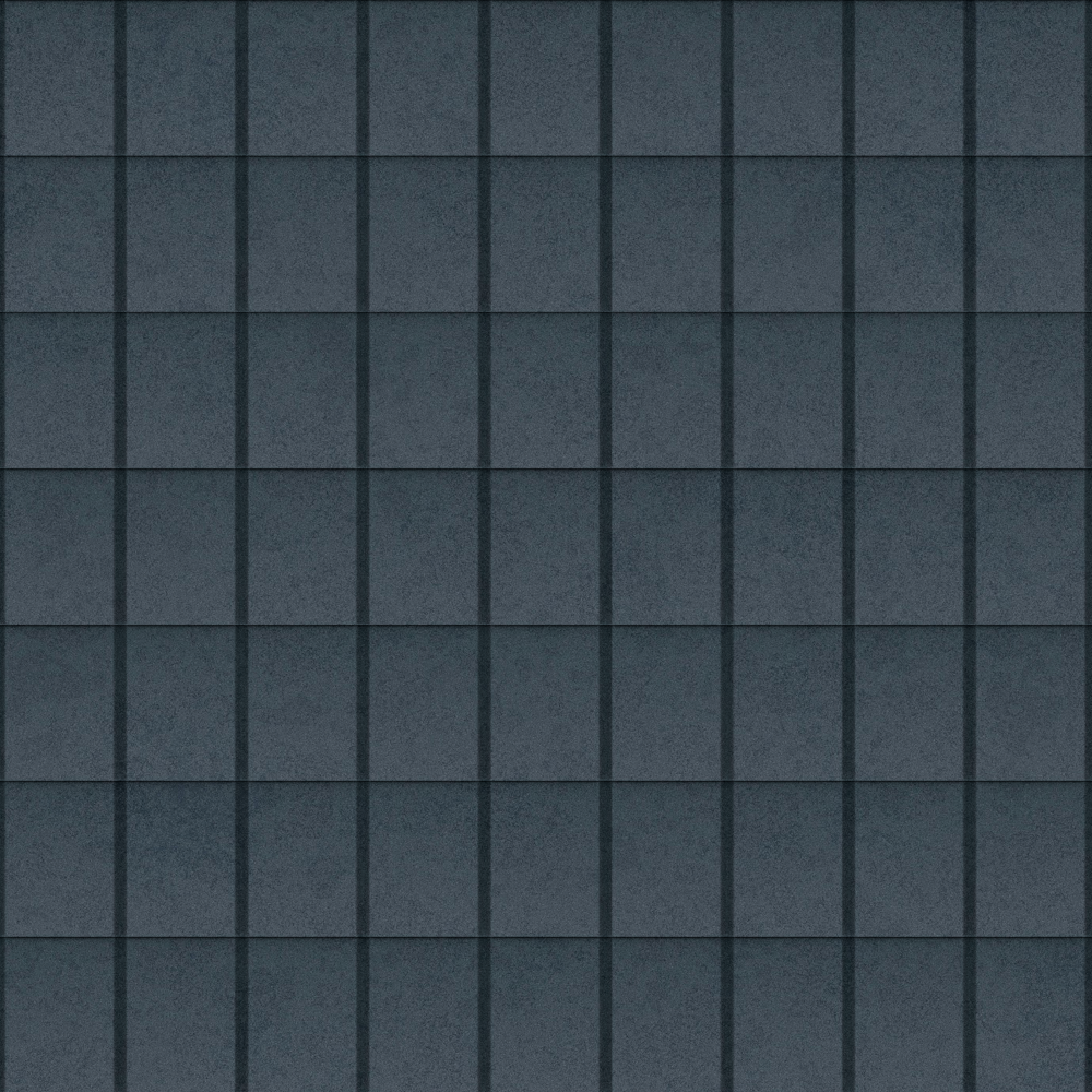 Semi-matte pottery tile