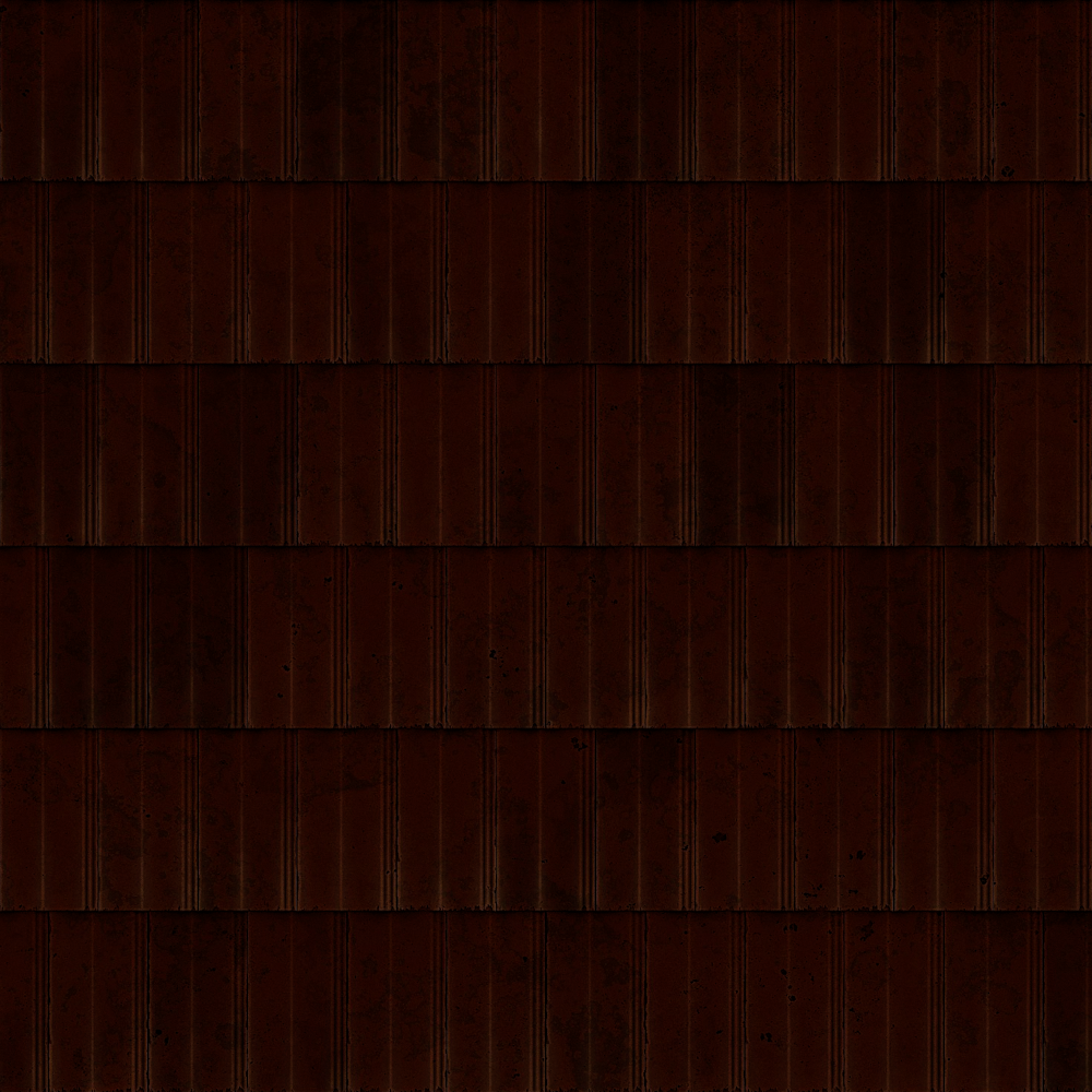 Semi-matte pottery tile