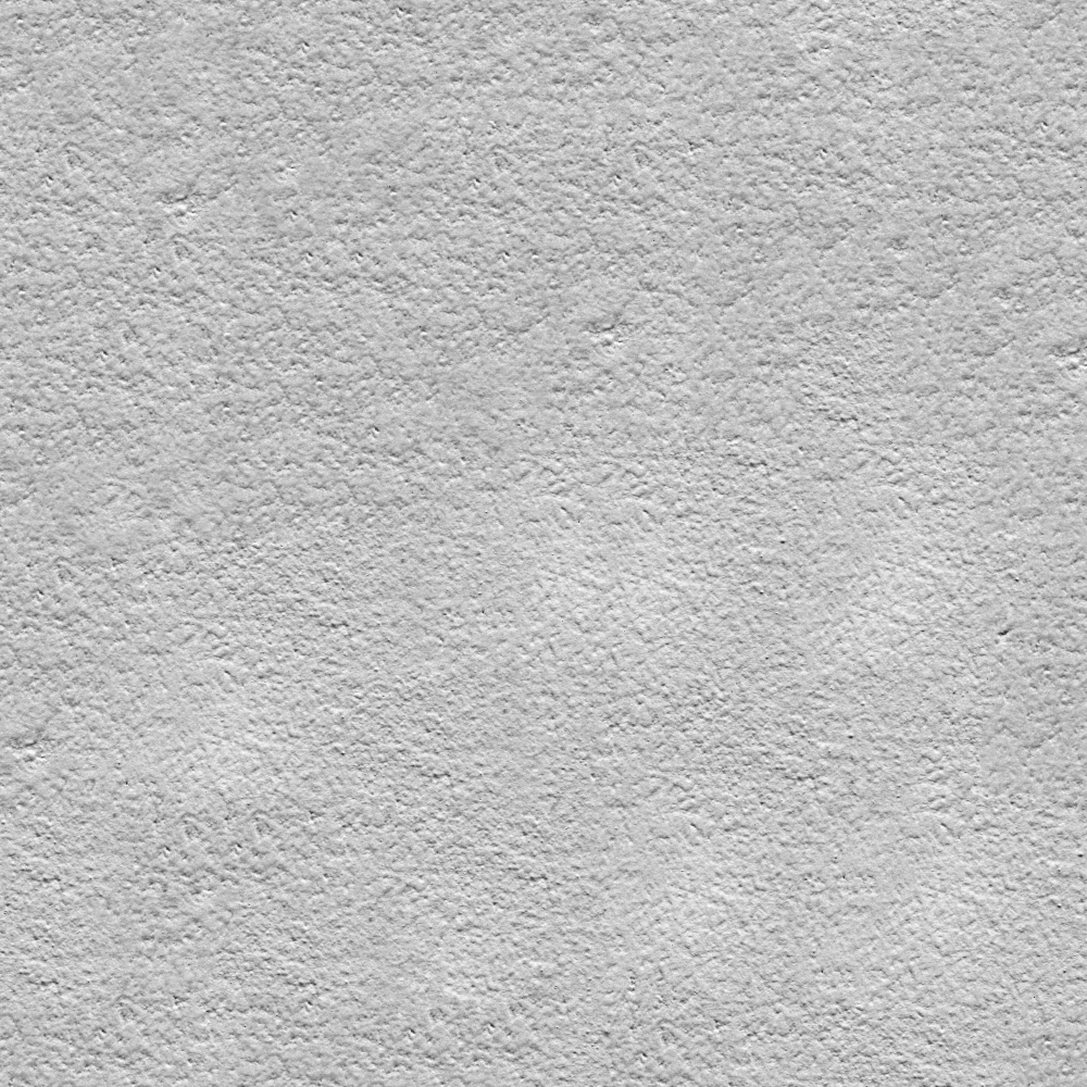 Light grey rough textured wall plaster surface with uneven finish on white background