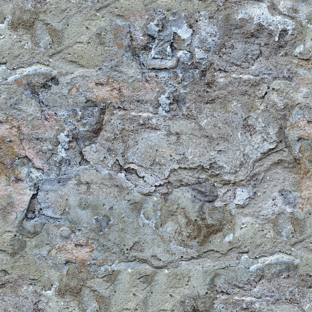 Real Stone Paint 3D Model in Public Space Material