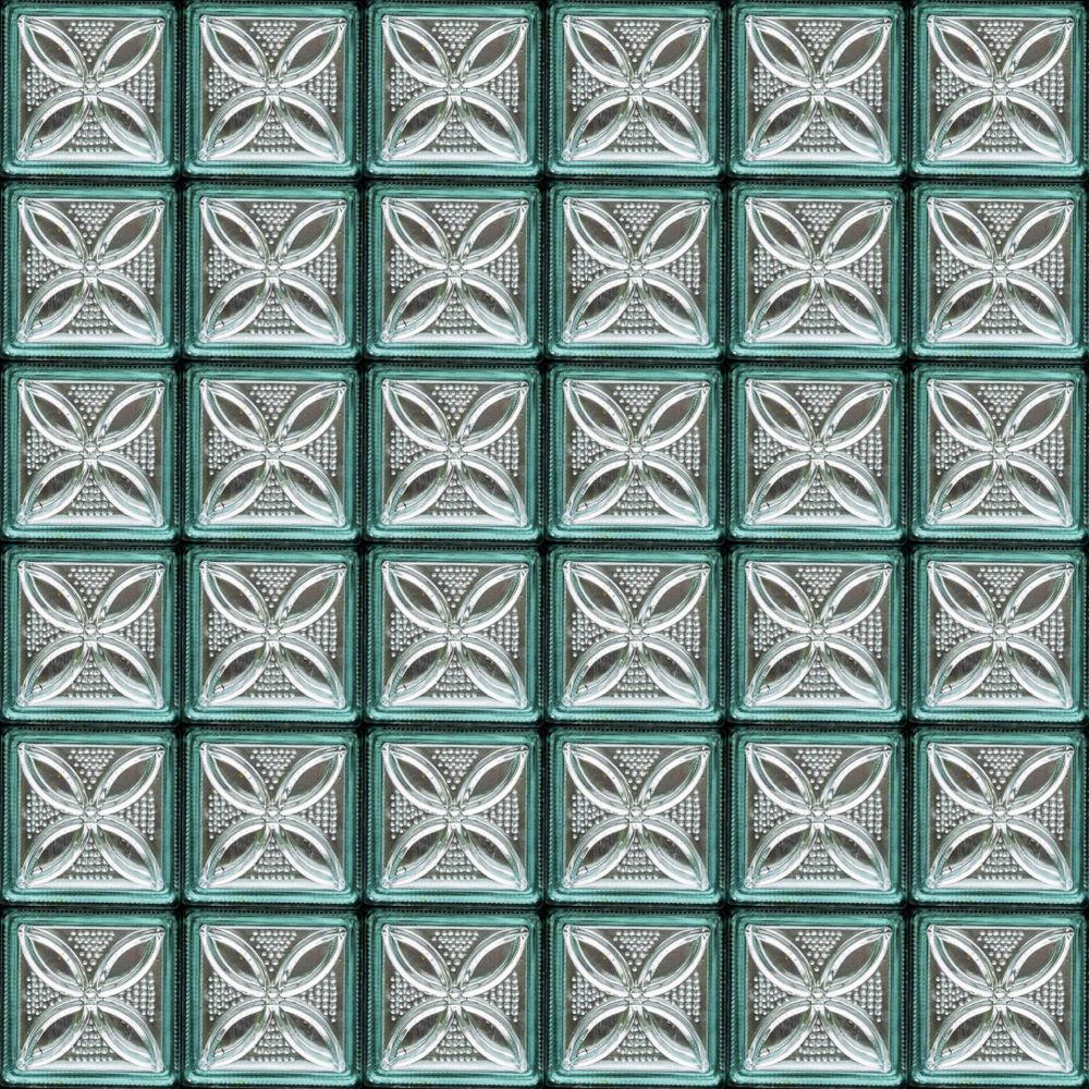 HD Glass Tiles 3D Model for Commercial Applications