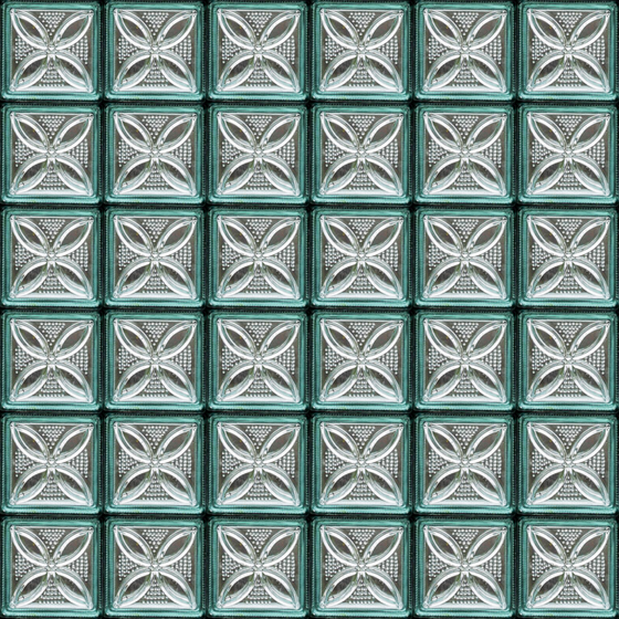 HD Glass Tiles 3D Model for Commercial Applications