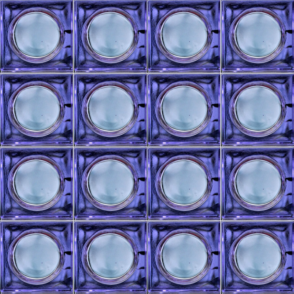 HD Purple Solid Glass Bricks