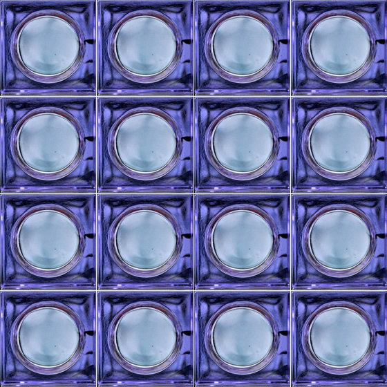 HD Purple Solid Glass Bricks 3D Model for Unique Designs