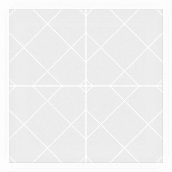 Aluminum Gusset Plate 3D Model in Gray