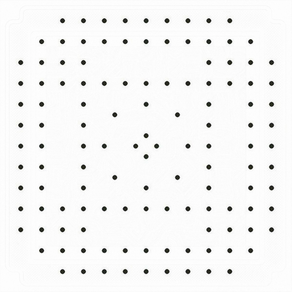 Mineral Wool Board 3D Model in White Finish