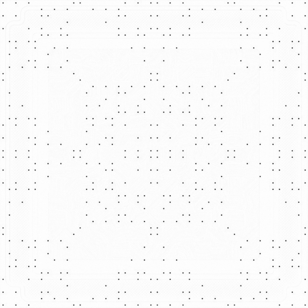 Mineral Wool Board 3D Model in White for Commercial Applications