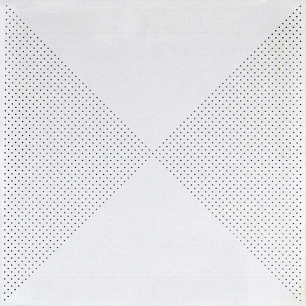 Gray Mineral Wool Board 3D Model for Acoustic Applications