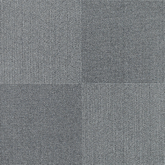 Seamless Classic Office Carpet Rug 3D Model in Gray