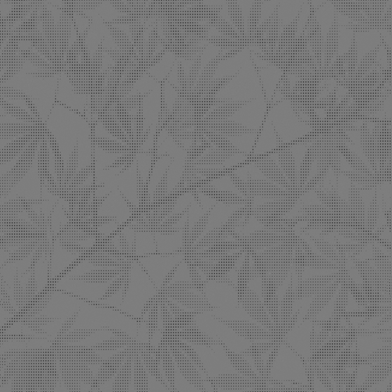 Gray Maple Leaf Perforated Board 3D Model