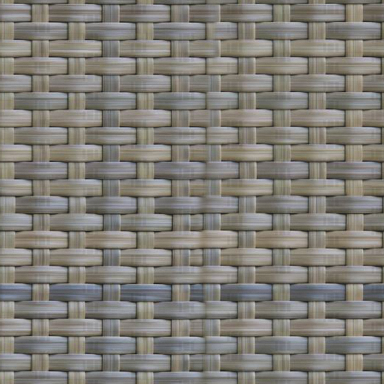 Brown Bamboo Braided Rattan Material for Commercial Use