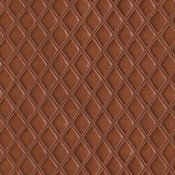 Diamond Leather Texture 3D Model in Brown for Public Spaces