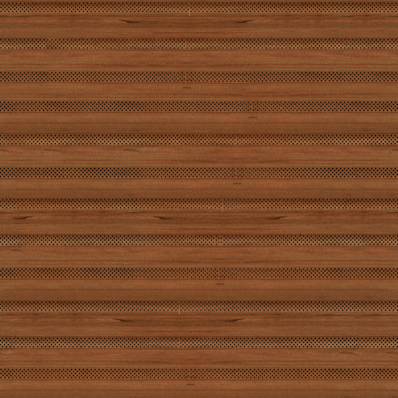 Brown Sound-Absorbing Panel 3D Model
