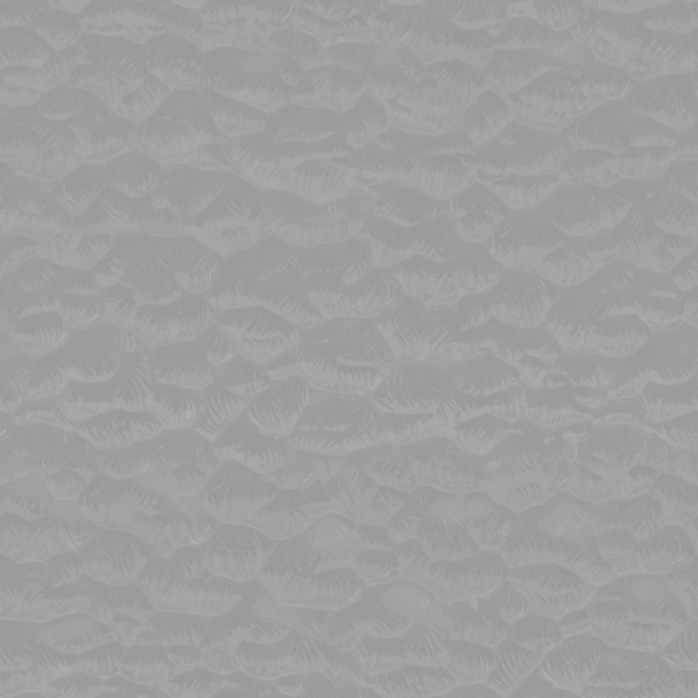 Concave and convex frosted glass