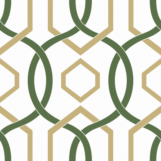 Real-Time Material Wall Surface Wallpaper 3D Model in Green