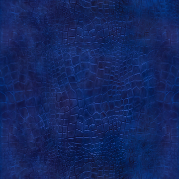 Crocodile Stripes Blue Soft Furnishing Material 3D Model