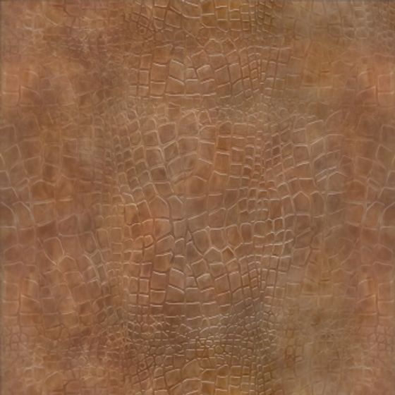 Earth Color Crocodile Stripes 3D Model for Textiles