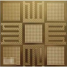 Decorative thread material