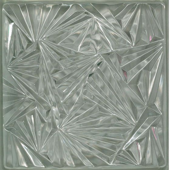 Elegant Gray Glass Block 3D Model